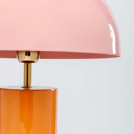 Table Lamp Josy pink and orange Kare Design