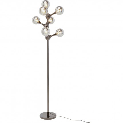 Vloerlamp Atomic Balls 174cm zwart Kare Design