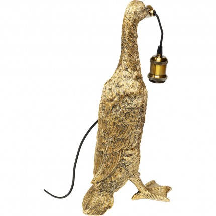 Table Lamp duck gold Kare Design