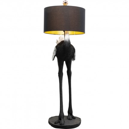 Vloerlamp struisvogel 147cm Kare Design