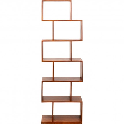 Bookshelf Authentico Zig Zag 180x60cm Kare Design