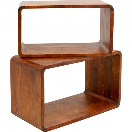 Cube Rectangular Authentico (2/Set) Kare Design