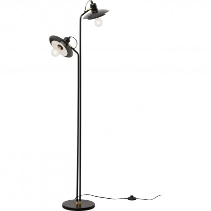 Floor Lamp Speaker Duo 149cm black Kare Design