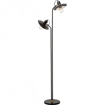 Floor Lamp Speaker Duo 149cm black Kare Design