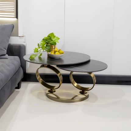 Coffee Table Beverly gold Kare Design