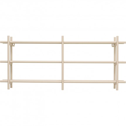 Wall Wine Shelf Cape Town 34cm beige Kare Design