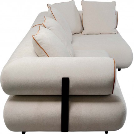 Corner Sofa Splendido cream right Kare Design