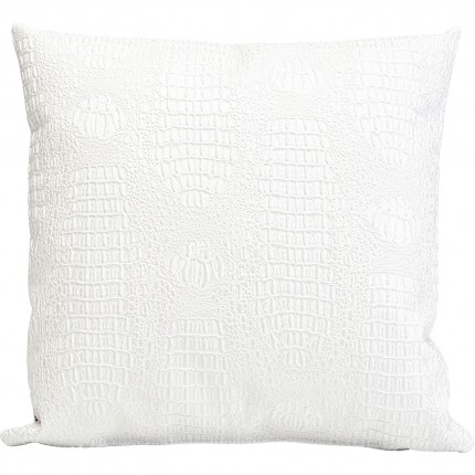 Cushion Croco white Kare Design