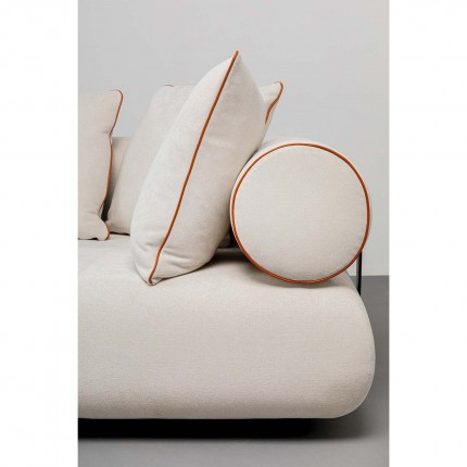 Corner Sofa Splendido cream left Kare Design