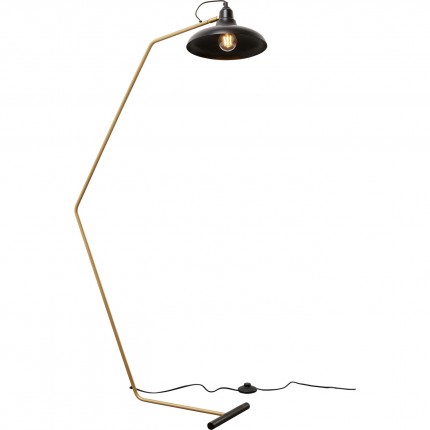 Vloerlamp Doro 130cm zwart Kare Design