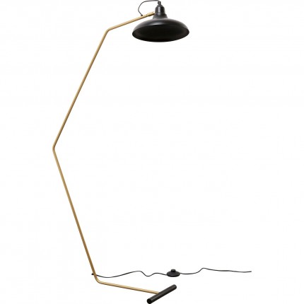 Vloerlamp Doro 130cm zwart Kare Design