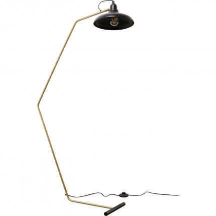 Vloerlamp Doro zwart 130cm Kare Design