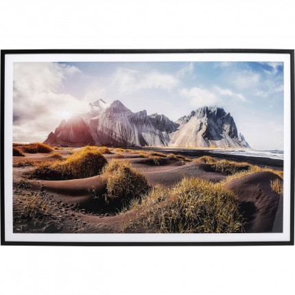 Framed Picture mountain and sea 180x120cm Kare Design