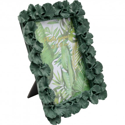 Picture Frame ginkgo leaf green 20x25cm Kare Design