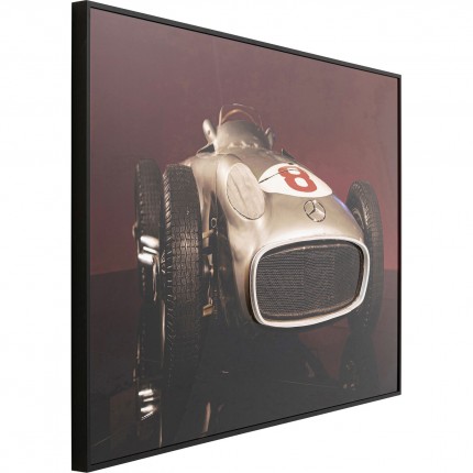 Schilderij LED racewagen 120x80cm Kare Design