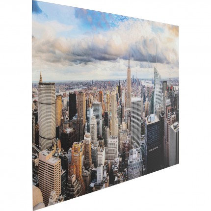 Glass Picture City View 150x100cm Kare Design