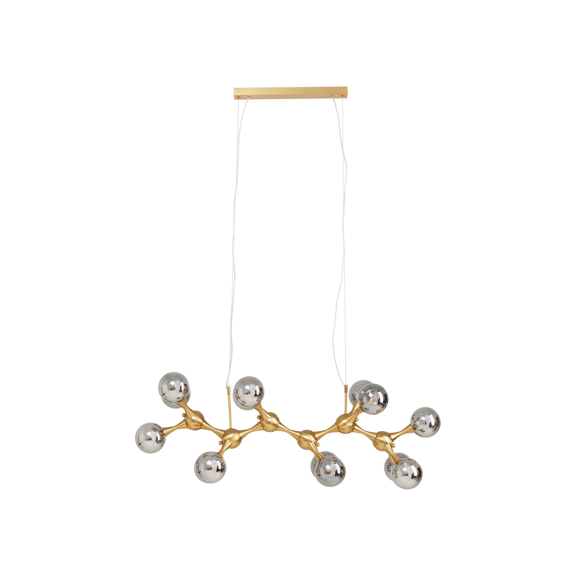 Hanglamp Atomic Balls 190cm goud Kare Design