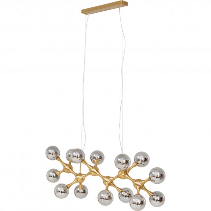 Pendant Lamp Atomic Balls 14 gold Kare Design