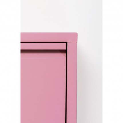 Schoenenkast Caruso roze 3 laden Kare Design