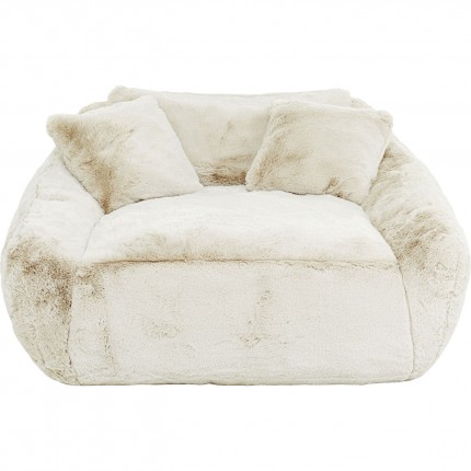 Sofa Mika 2-Zits creme Kare Design