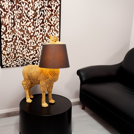 Floor Lamp llama 108cm gold Kare Design