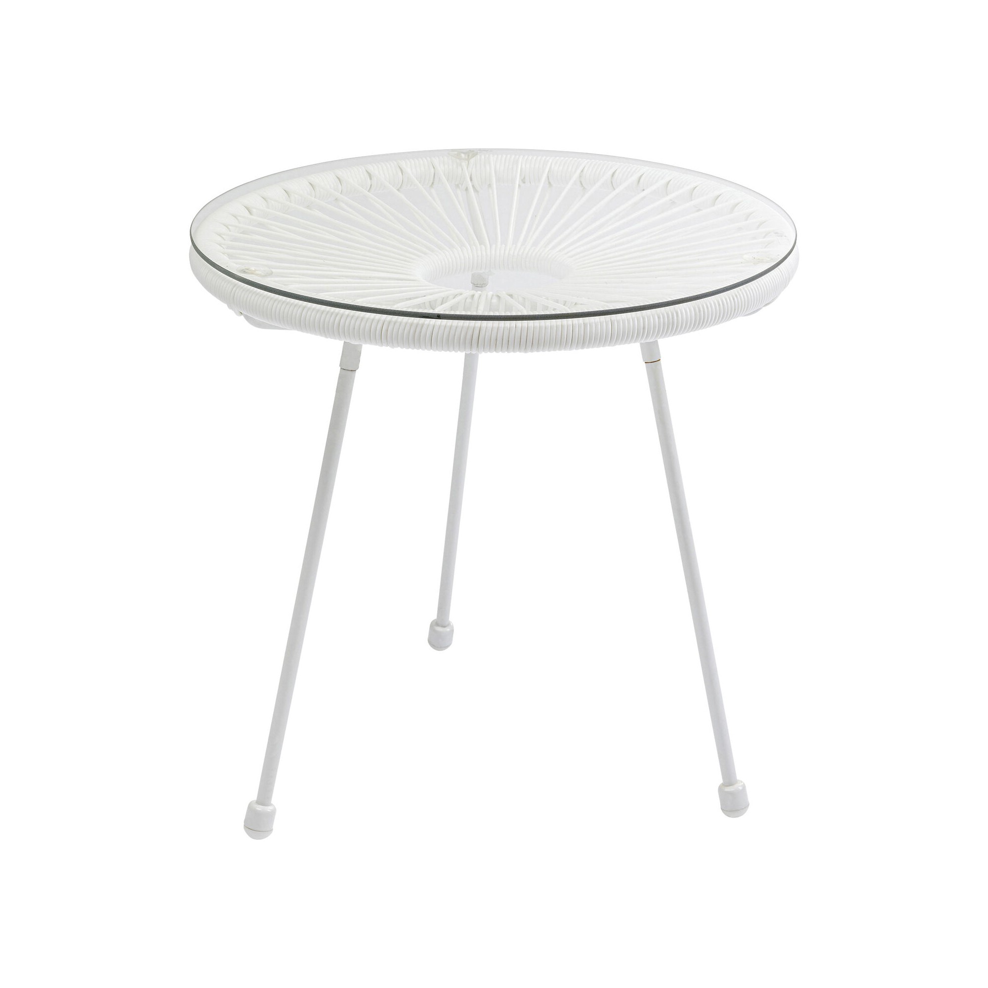 Outdoor Side Table Acapulco White Kare Design