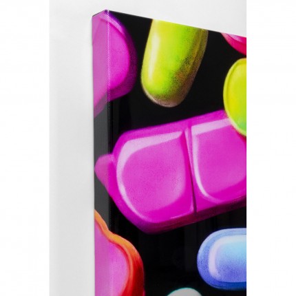 Canvas Picture pills 70x140cm Kare Design