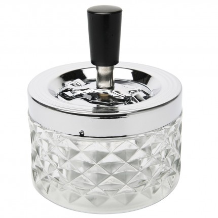 Ashtray Cristallo transparent Kare Design