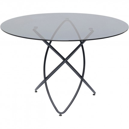 Table Molekular Ø120cm black Kare Design