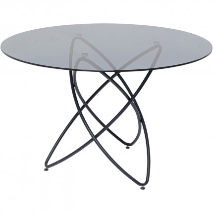 Table Molekular Ø120cm black Kare Design