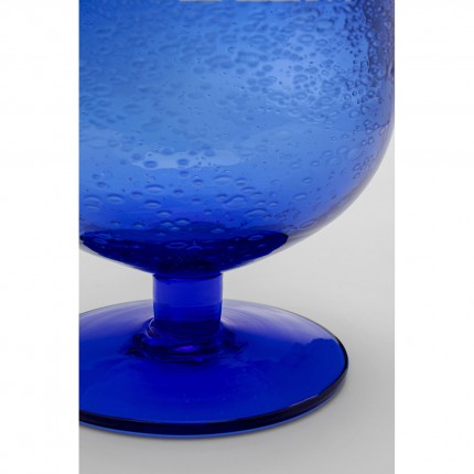 Wijinglazen Bubbles blauw (4/set) Kare Design