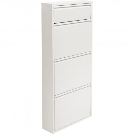 Shoe Container Caruso white 3+1 drawers Kare Design