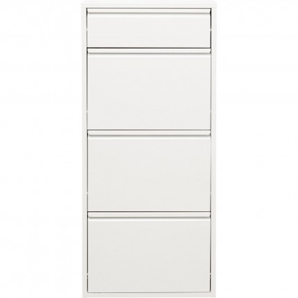 Shoe Container Caruso white 3+1 drawers Kare Design