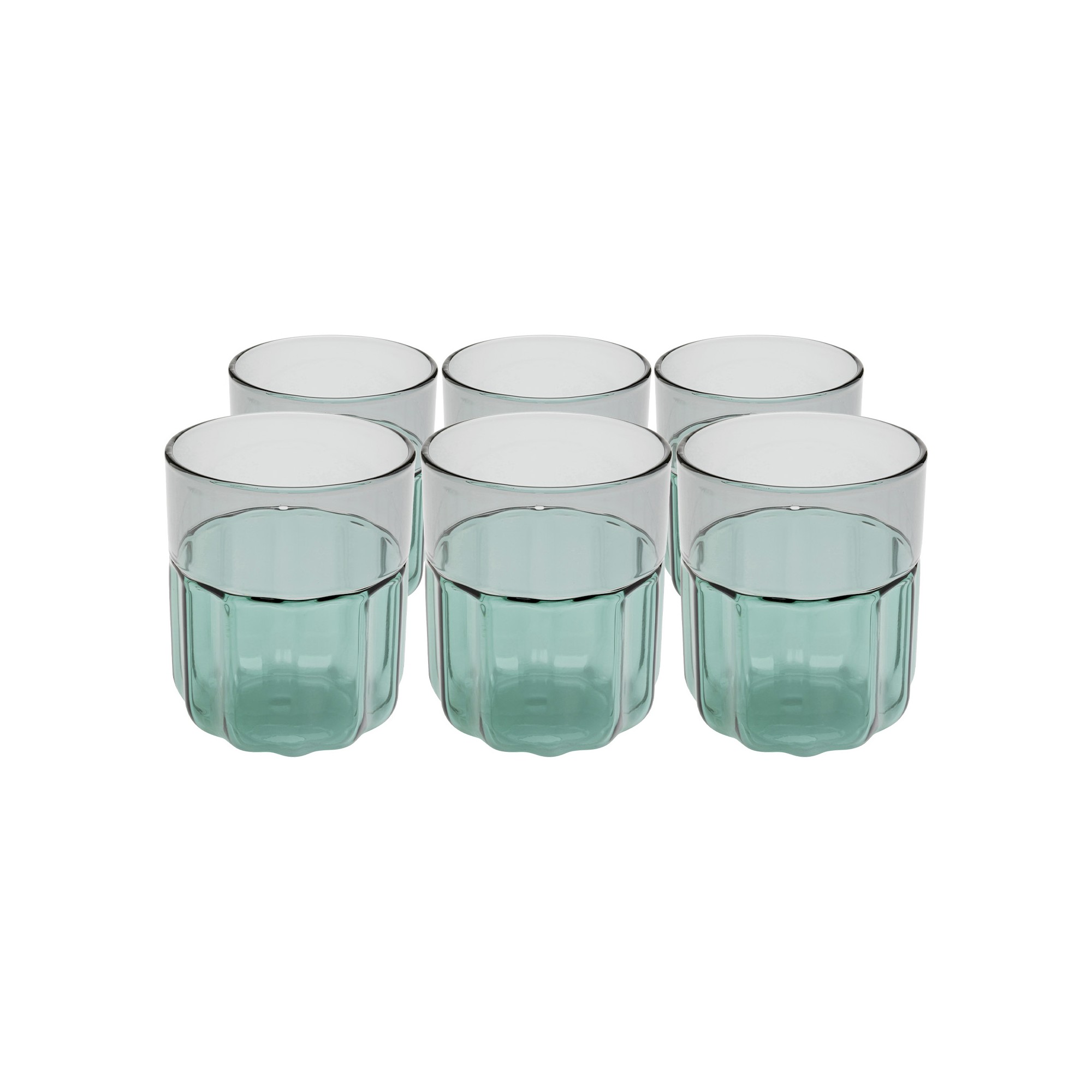 Waterglazen Duetto (6/set) Kare Design