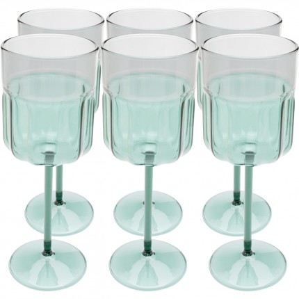 Wine Glass Duetto (6/set) Kare Design