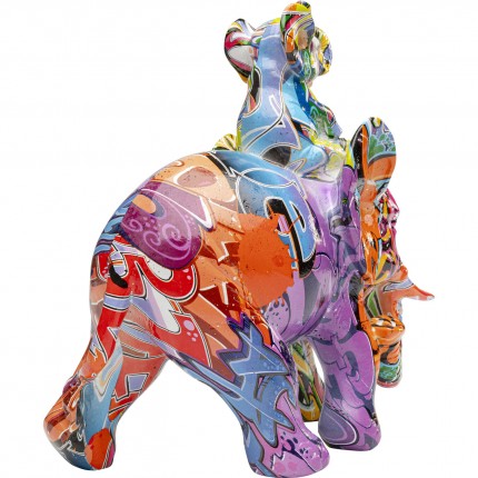 Woonaccessoires olifant Dumbo Uno Graffiti Kare Design