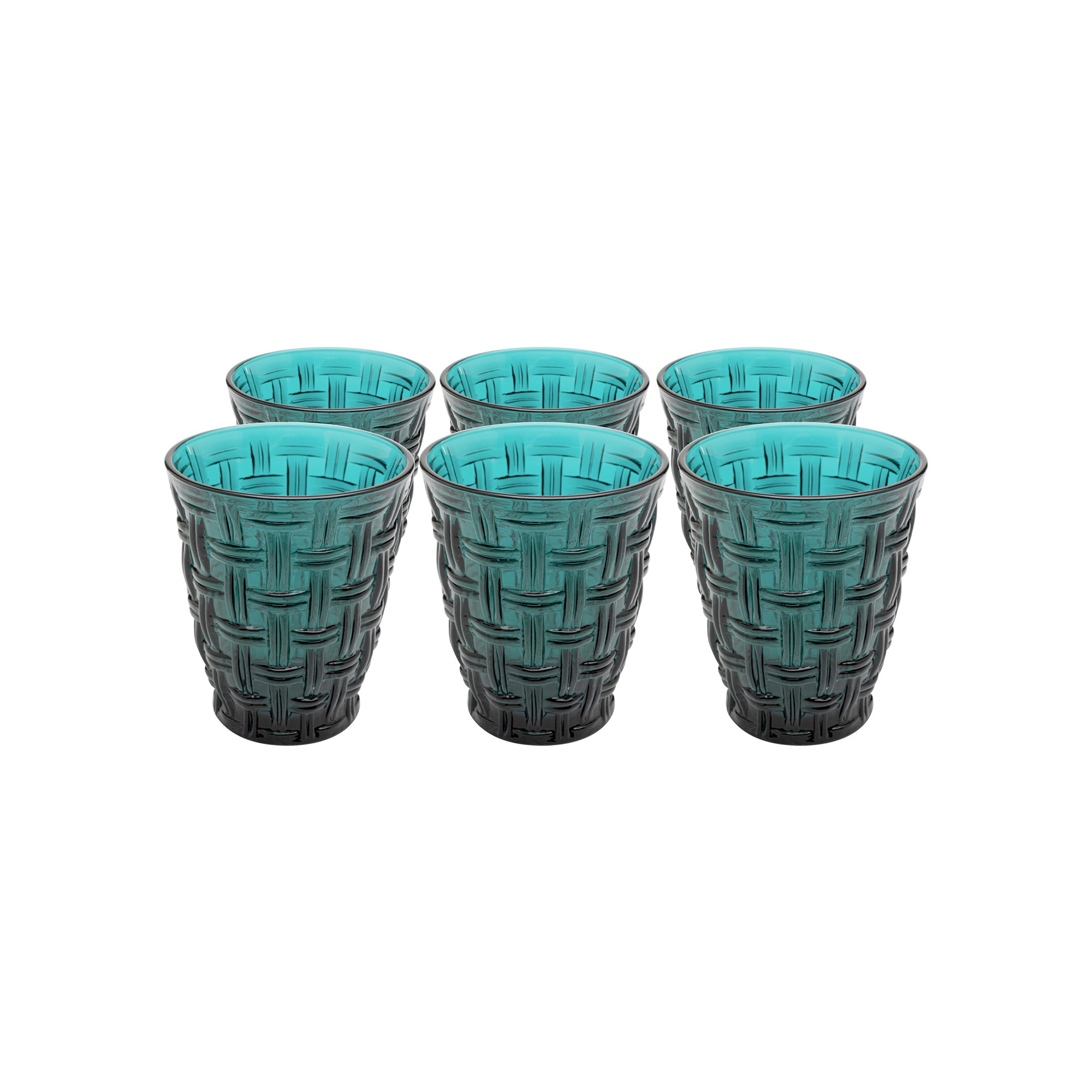 Water Glass Tissue blue (6/set) Kare Design