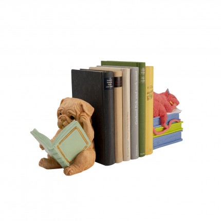 Boekensteun hond en muis (2/Set) Kare Design