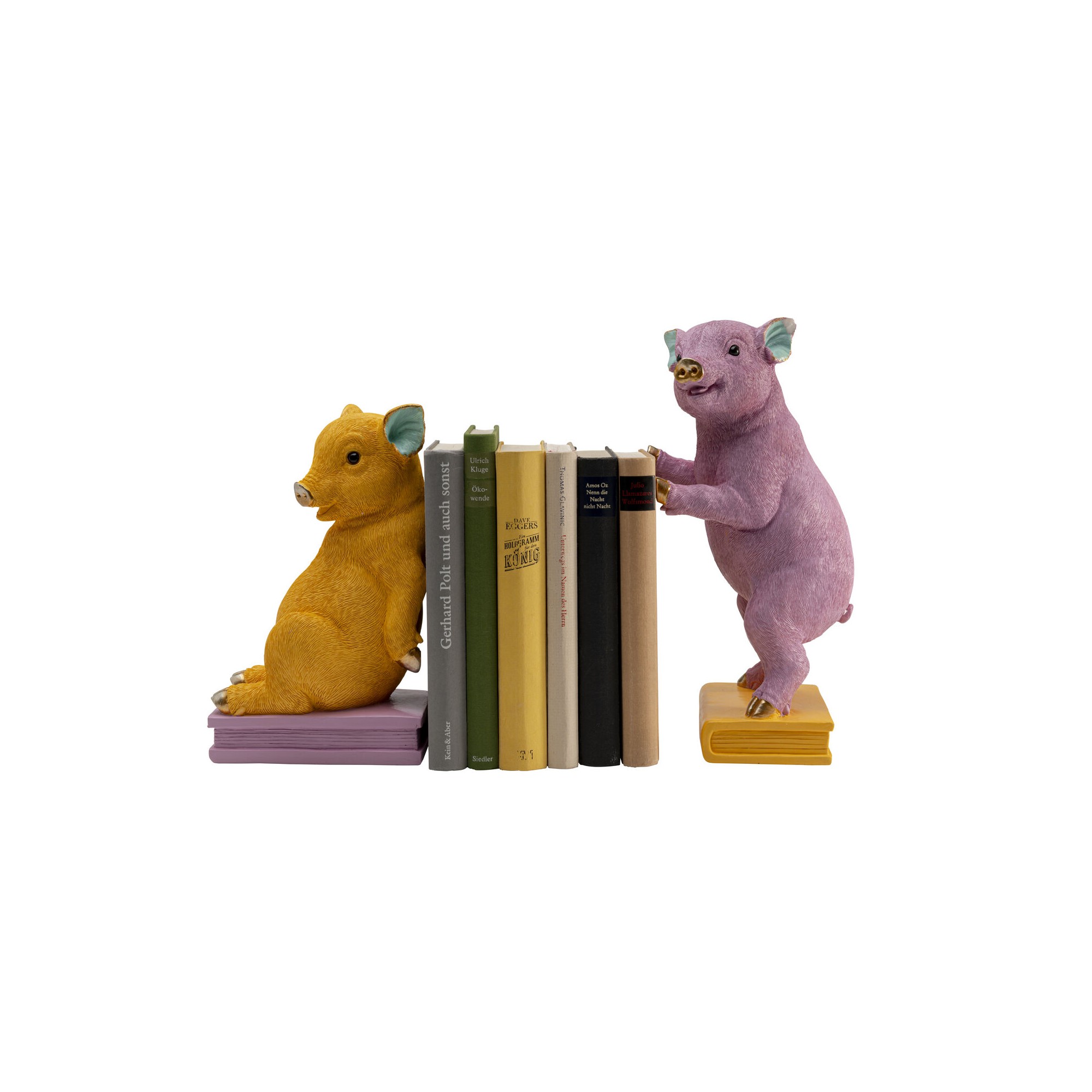 Serre-livres Pig Party (2/Set)