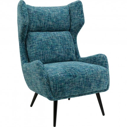 Fauteuil Arne blauw Kare Design