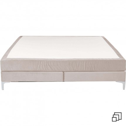 Boxspring Benito creme Kare Design