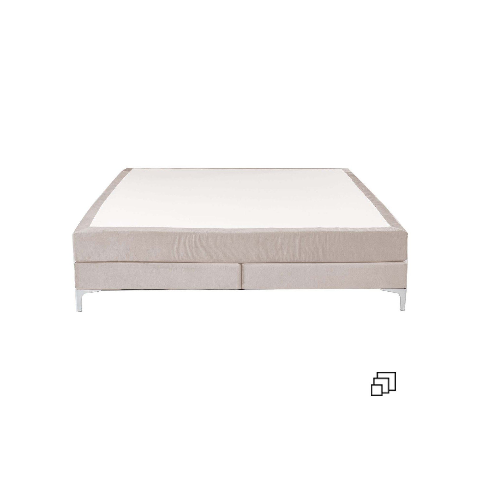 Boxspring Benito creme Kare Design