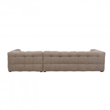 Corner Sofa Salamanca brown right Kare Design