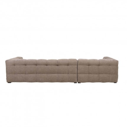 Corner Sofa Salamanca brown left Kare Design