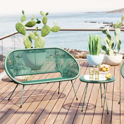 Tuinbank Acapulco Mono groen Kare Design