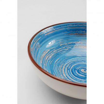 Bowl Swirl Ø18cm blue (4/set) Kare Design