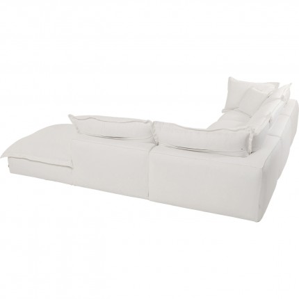 Corner Sofa Madeira white right Kare Design