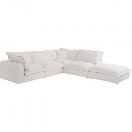 Corner Sofa Madeira white right Kare Design