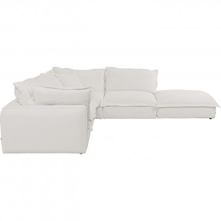 Corner Sofa Madeira white right Kare Design