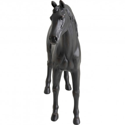 Woonaccessoires paard 82cm zwart Kare Design